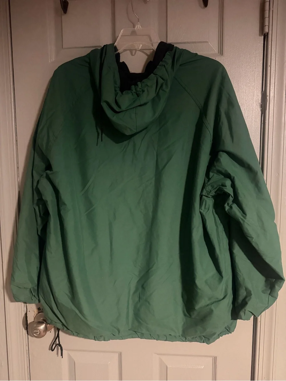 Green Pullover Windbreaker Jacket - Unbranded